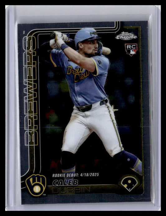 2025 Topps Chrome Update #USC112 Caleb Durbin