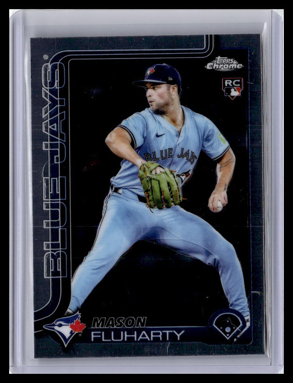 2025 Topps Chrome Update #USC161 Mason Fluharty