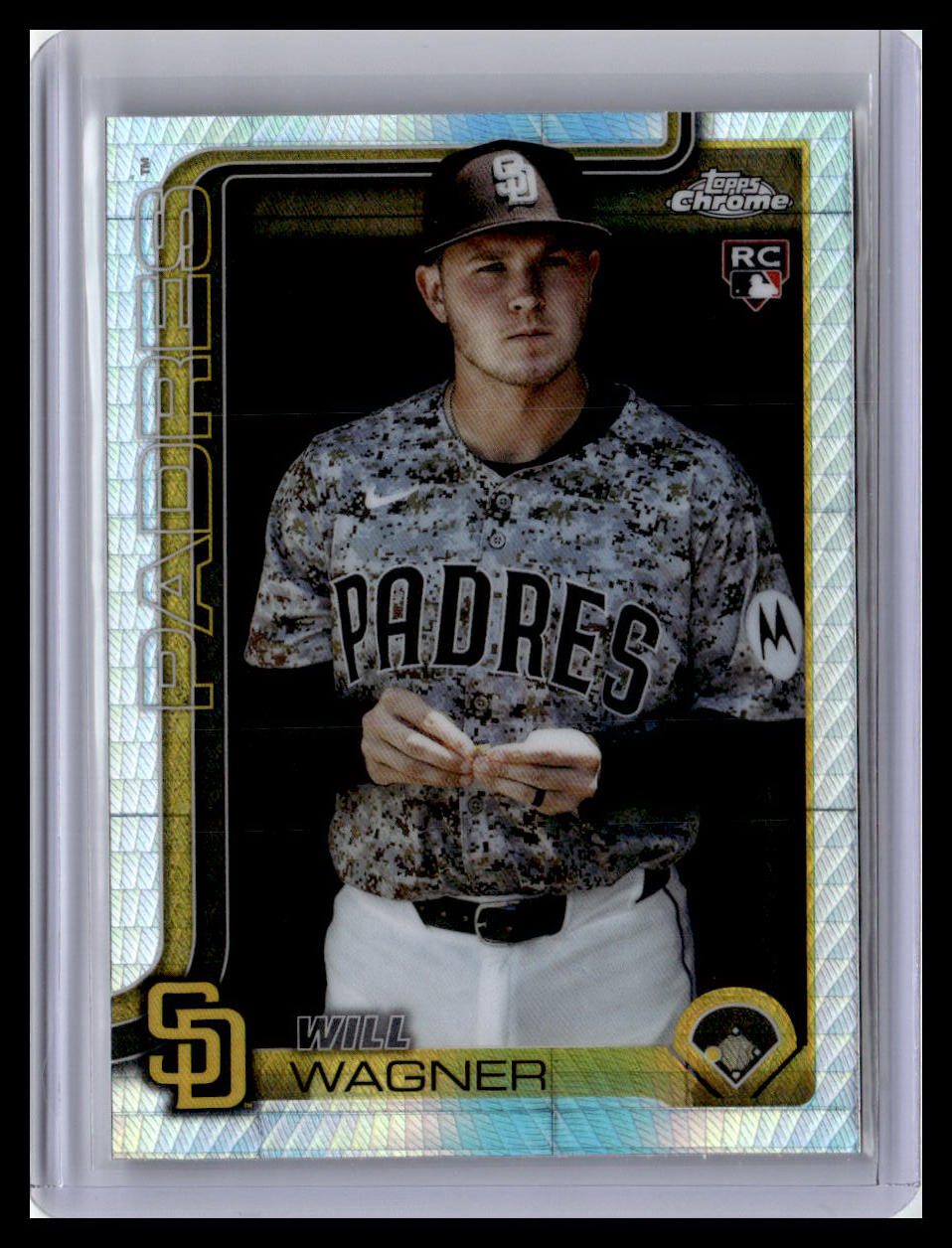 2025 Topps Chrome Update #USC111 Will Wagner Prism Refractors