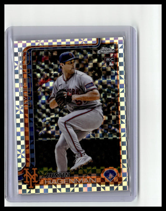 2025 Topps Chrome Update #USC61 Justin Hagenman X-Fractors