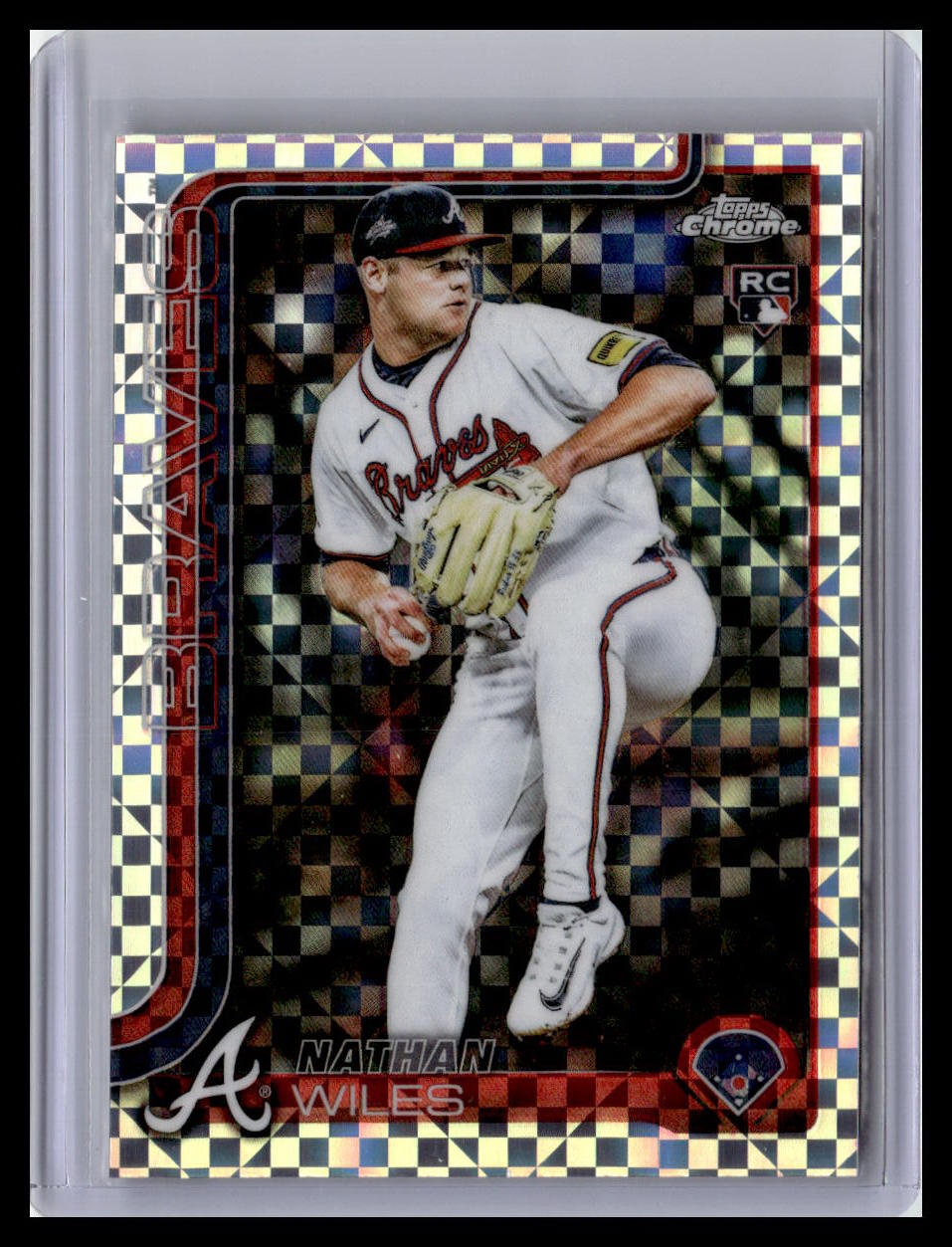 2025 Topps Chrome Update #USC172 Nathan Wiles X-Fractors