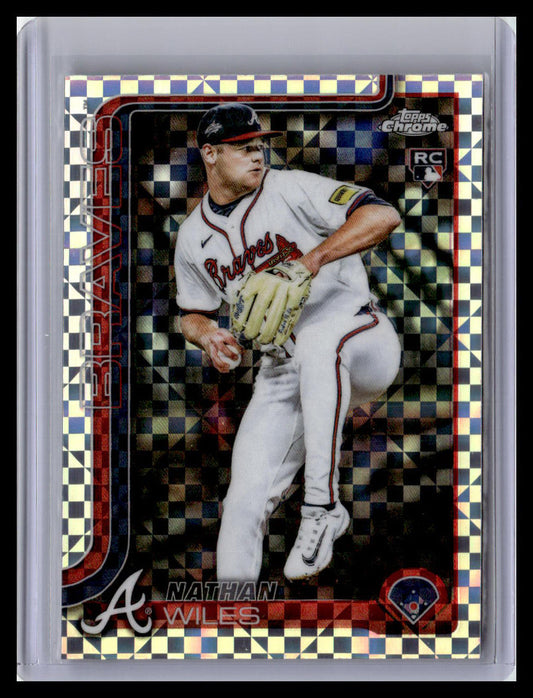 2025 Topps Chrome Update #USC172 Nathan Wiles X-Fractors