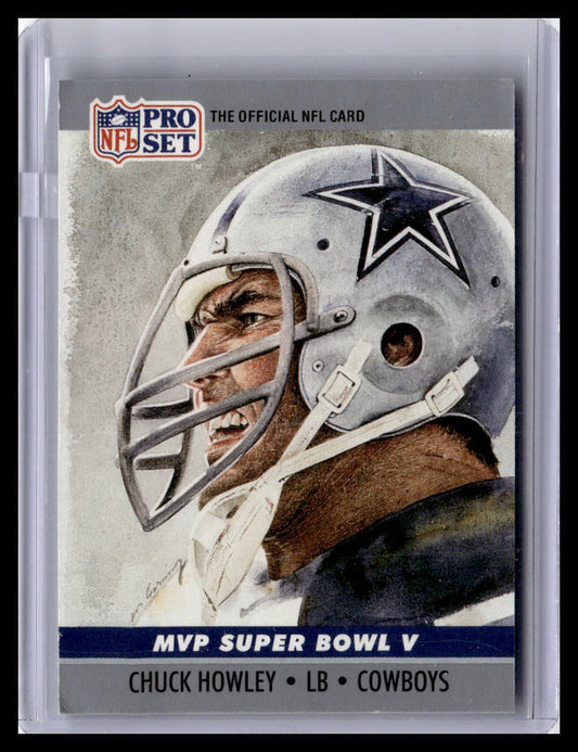 1990 Pro Set #5 Chuck Howley Super Bowl MVP Collectibles