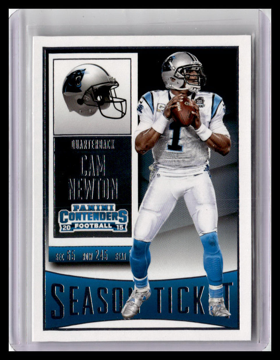 2015 Panini Contenders #42 Cam Newton