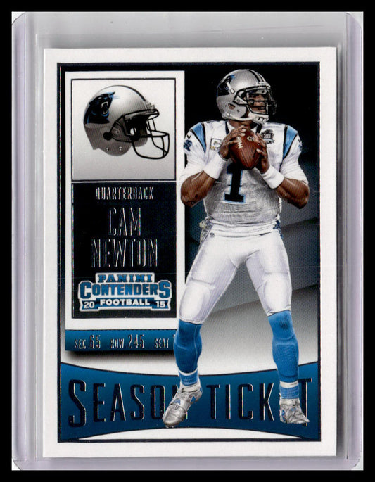 2015 Panini Contenders #42 Cam Newton