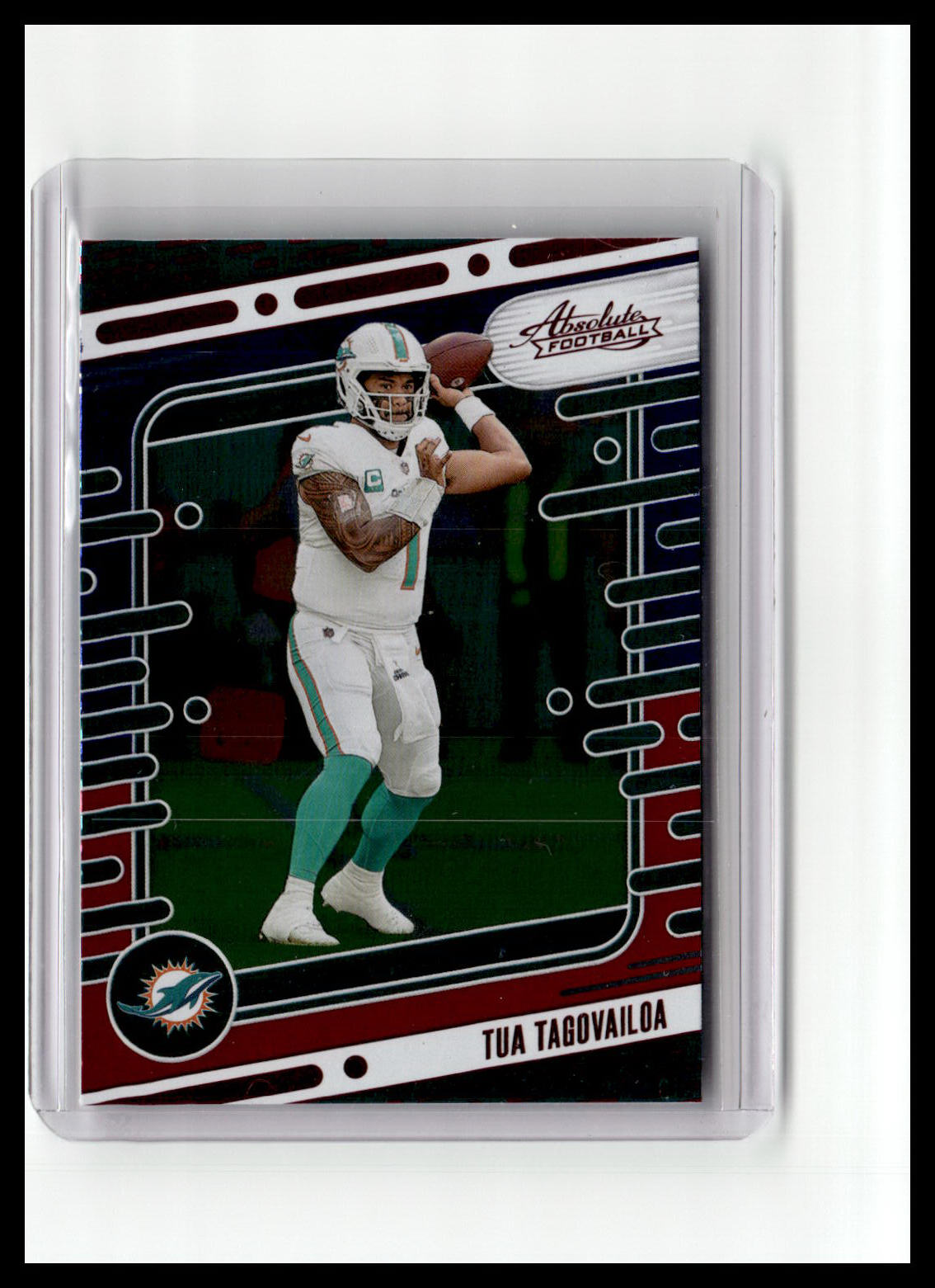 2024 Panini Absolute #66 Tua Tagovailoa Red and Blue