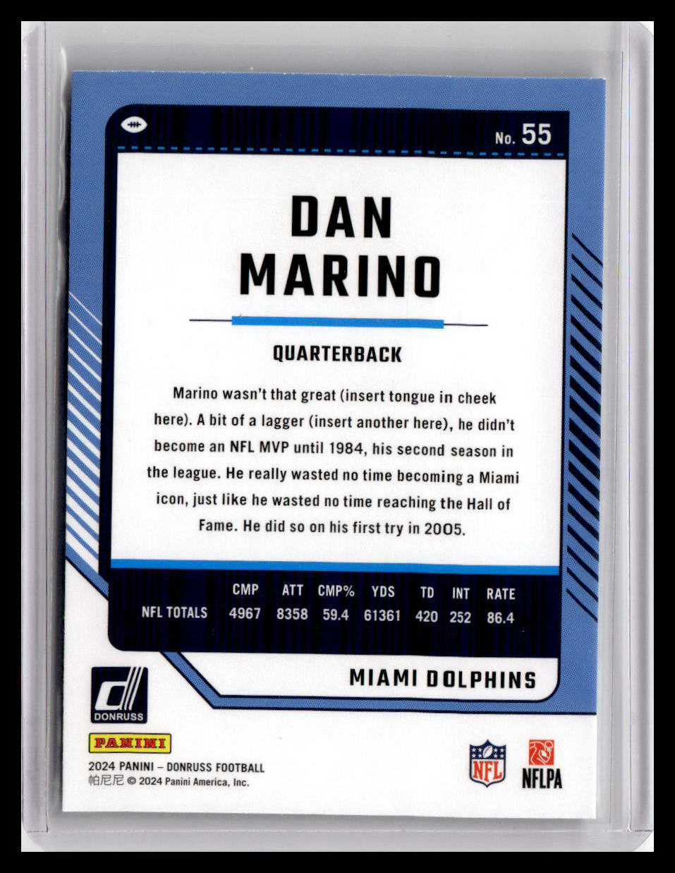 2024 Donruss #55 Dan Marino