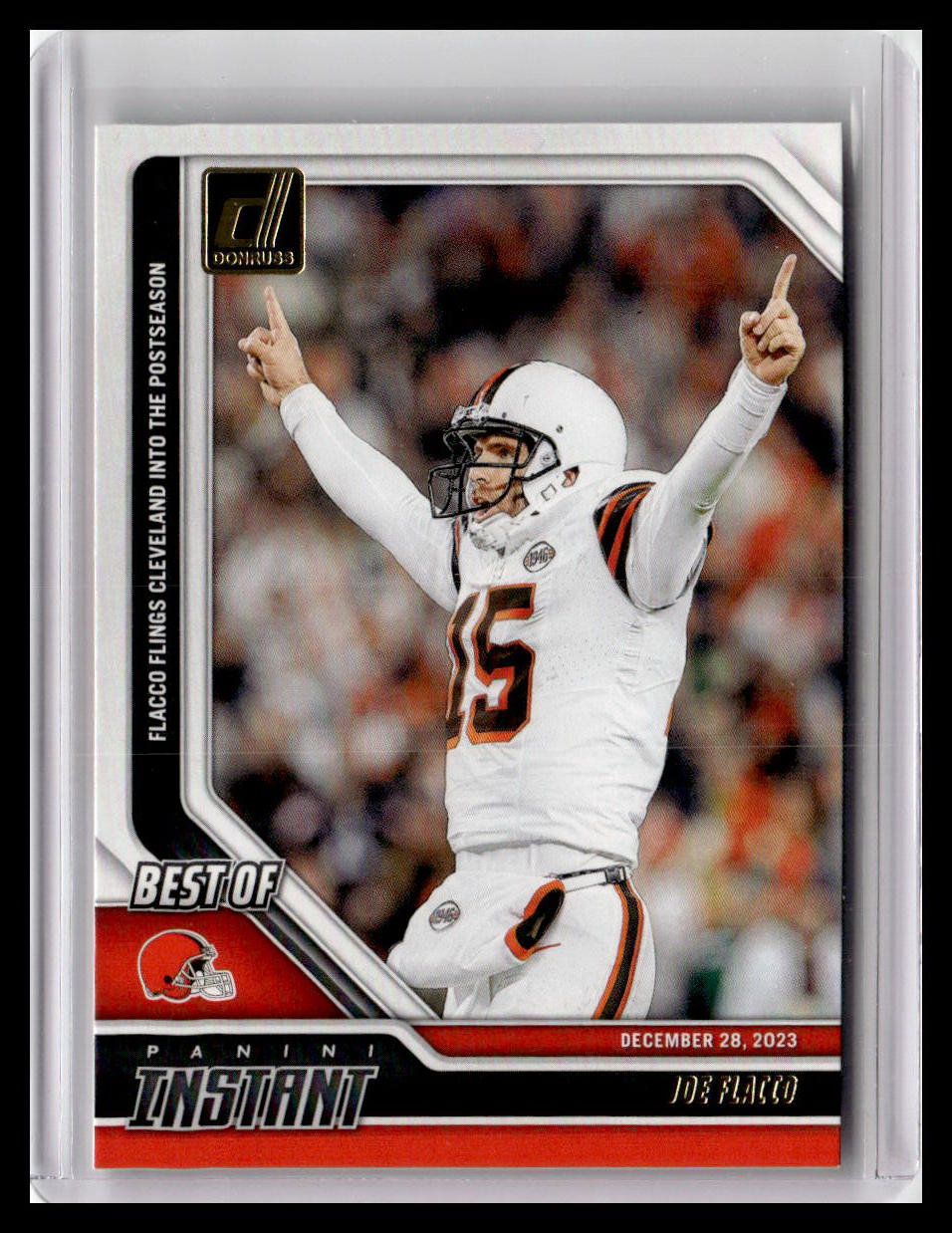 2024 Donruss #4 Joe Flacco Best of Panini Instant