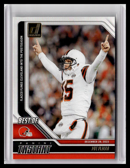 2024 Donruss #4 Joe Flacco Best of Panini Instant