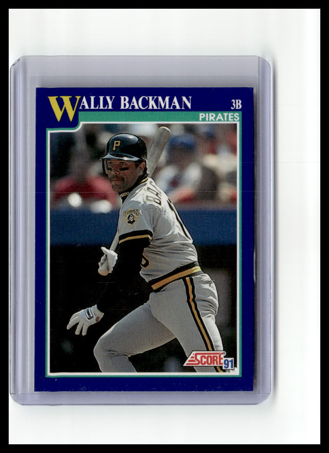 1991 Score #16 Wally Backman