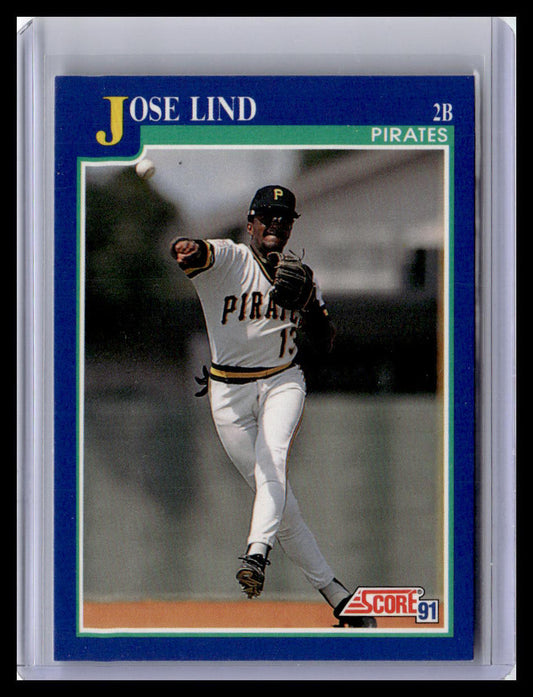 1991 Score #461 Jose Lind