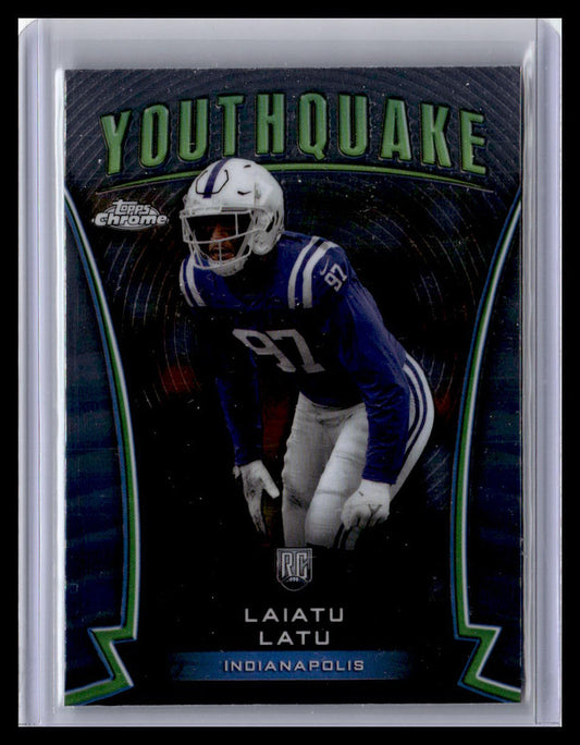 2024 Topps Chrome #Y-9 Laiatu Latu Youthquake