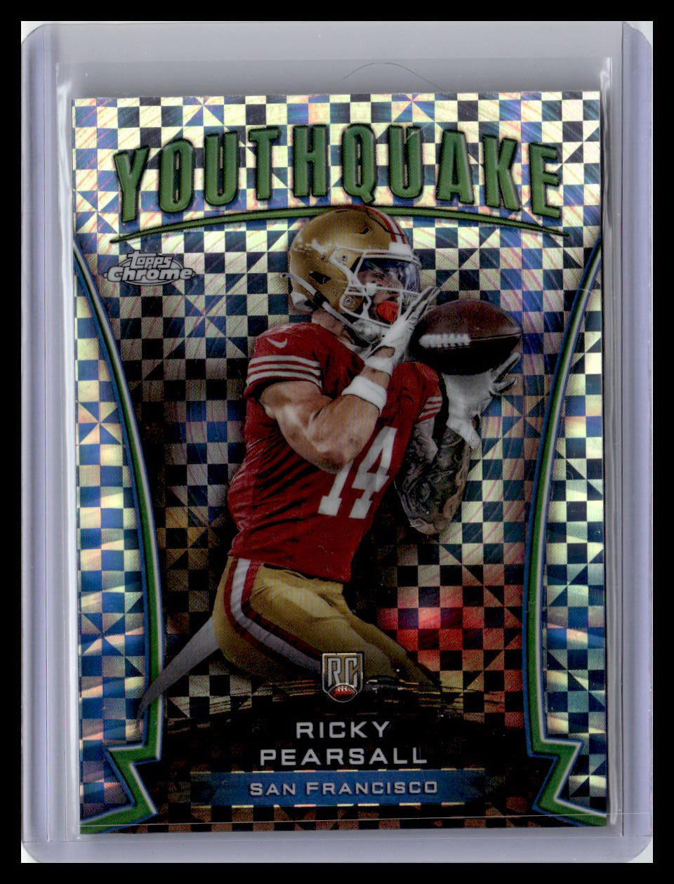 2024 Topps Chrome #Y-19 Ricky Pearsall Youthquake X-Fractor