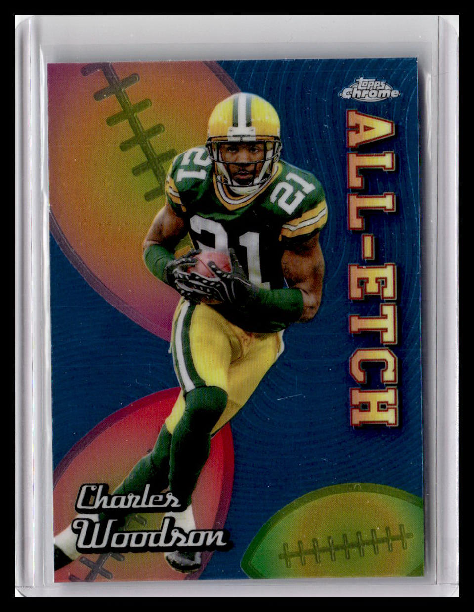 2024 Topps Chrome #CAE-CWO Charles Woodson Chrome All-Etch
