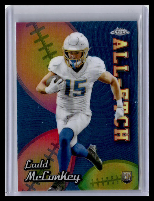 2024 Topps Chrome #CAE-LM Ladd McConkey Chrome All-Etch