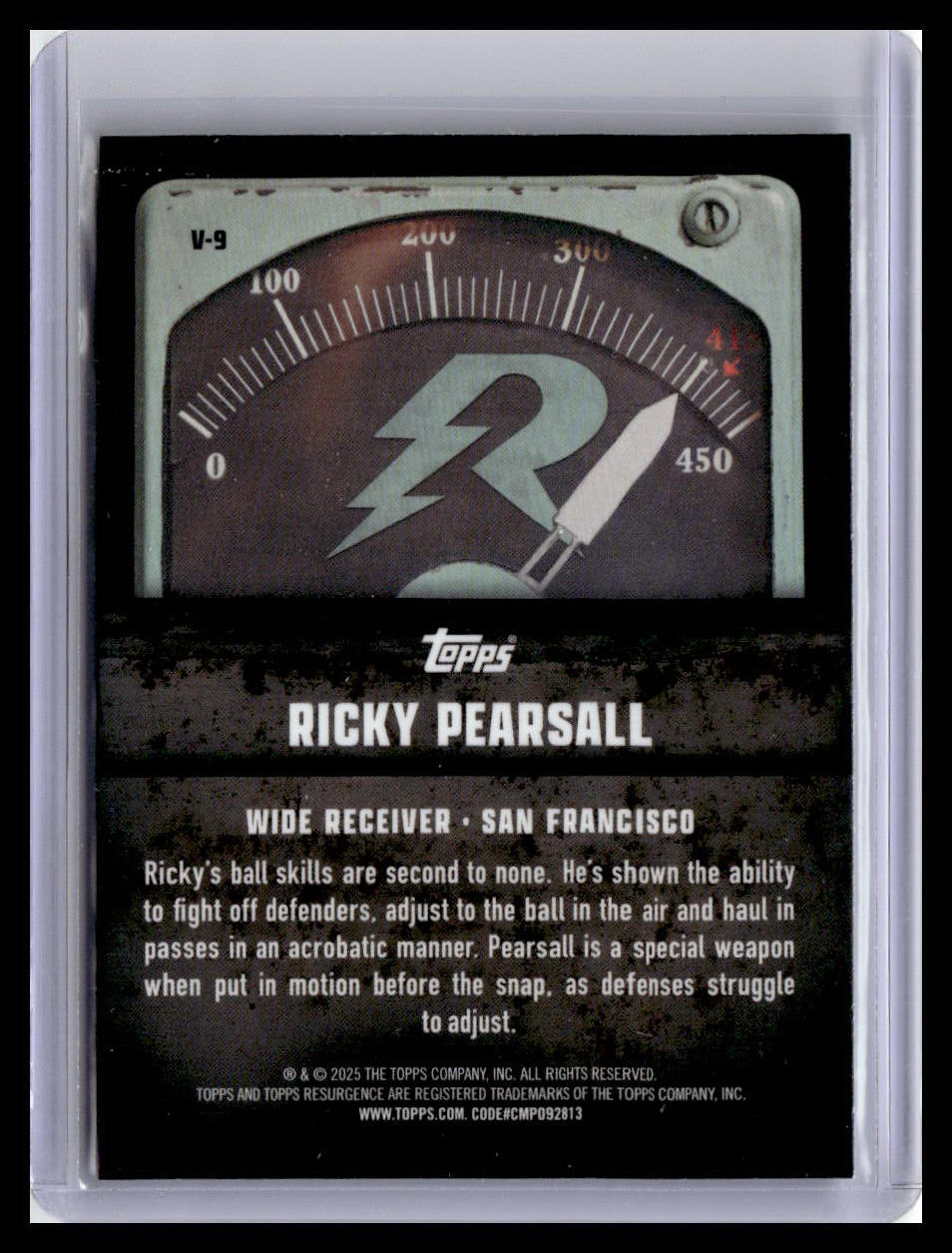 2024 Topps Resurgence #V-9 Ricky Pearsall Voltaic