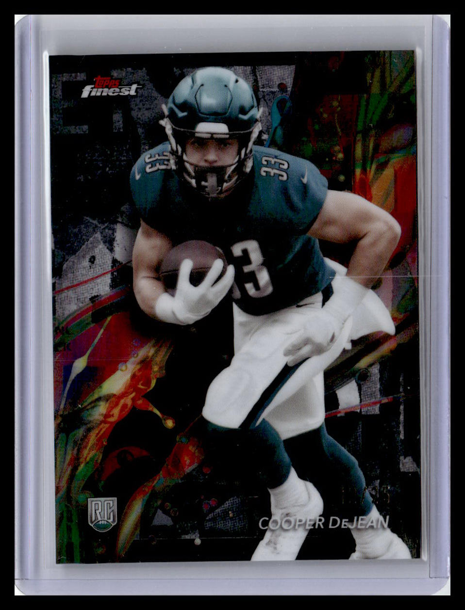 2024 Finest #54 Cooper DeJean Black Refractor 12/25 1