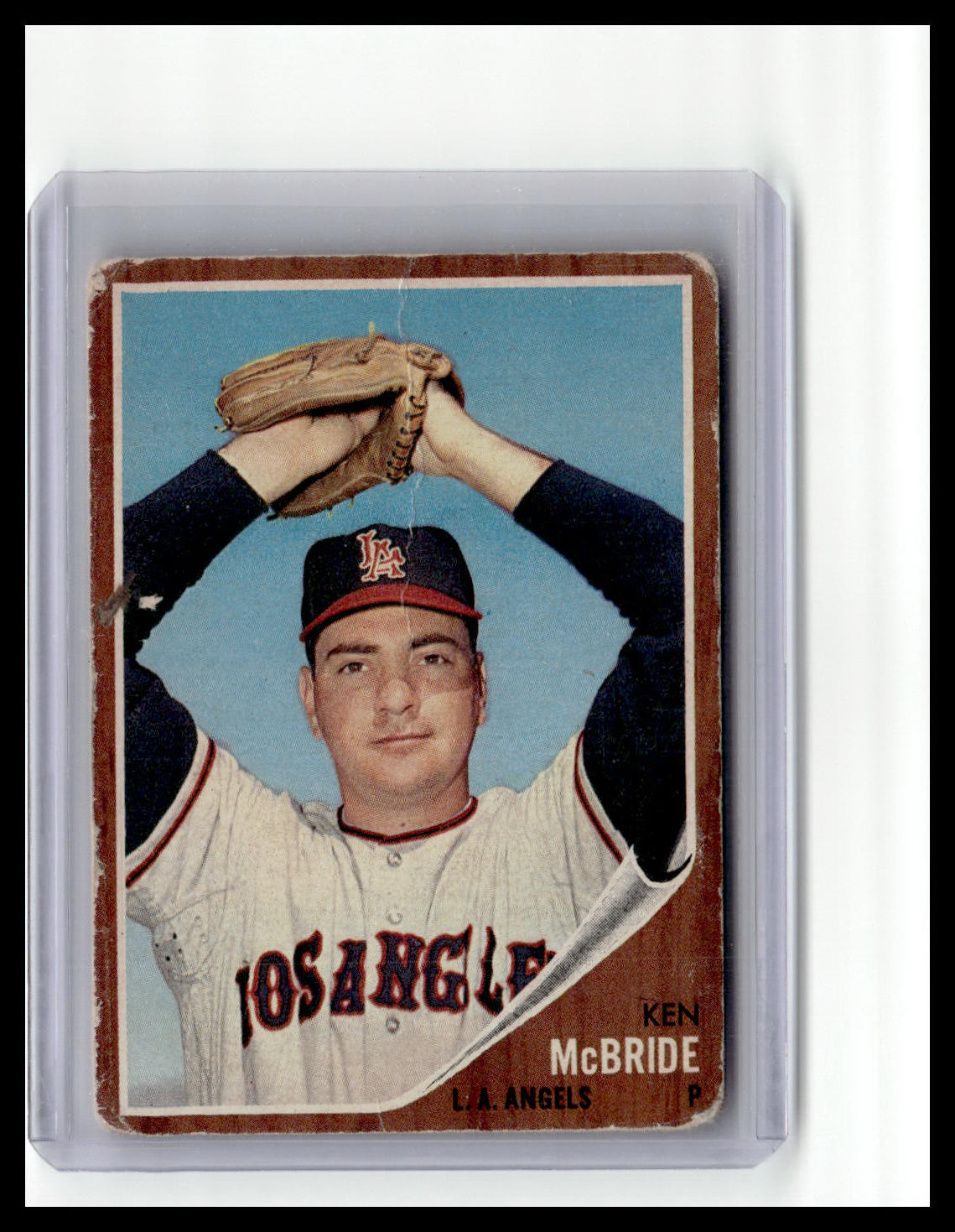 1962 Topps #268 Ken McBride