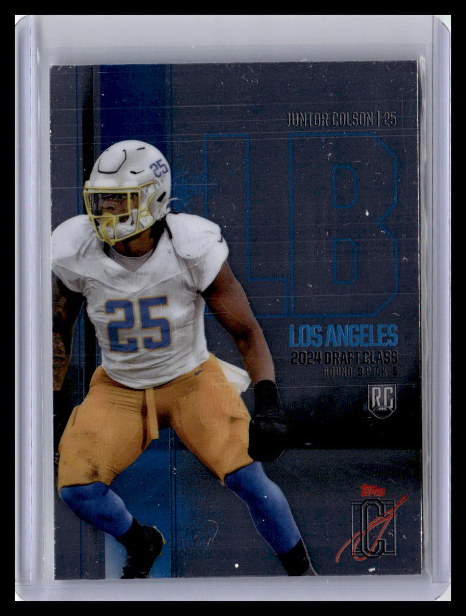 2024 Topps Signature Class #RCV-76 Junior Colson Base Rookies Chrome Variation