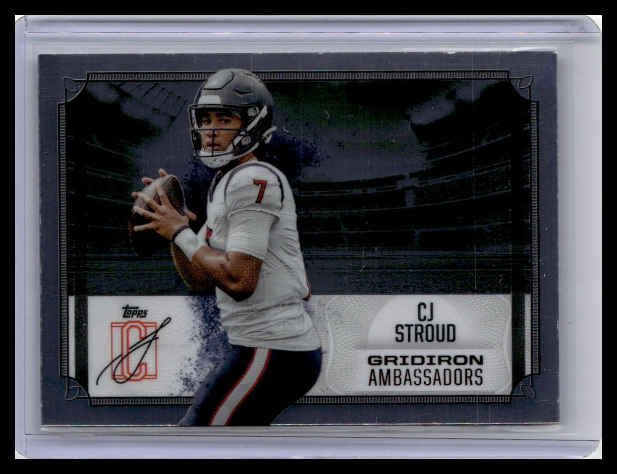 2024 Topps Signature Class #GA-13 CJ Stroud Gridiron Ambassadors