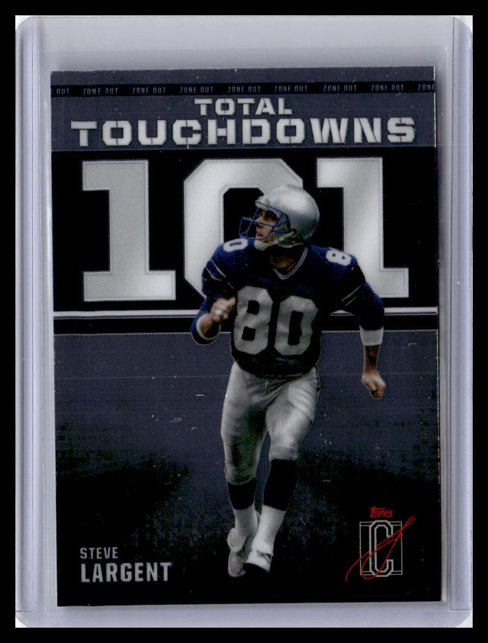 2024 Topps Signature Class #ZO-15 Steve Largent Zone Out