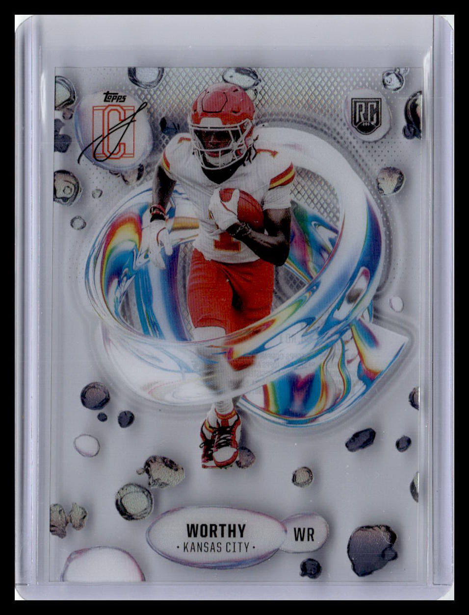 2024 Topps Signature Class #F-8 Xavier Worthy Fluidity