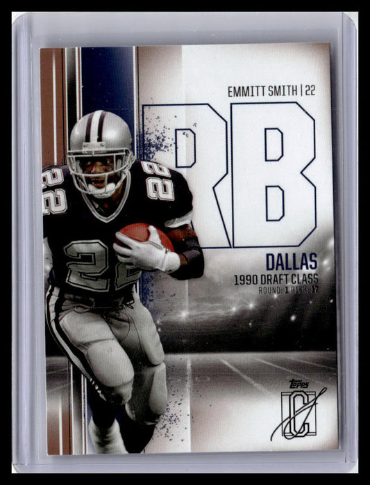 2024 Topps Signature Class #11 Emmitt Smith Bronze