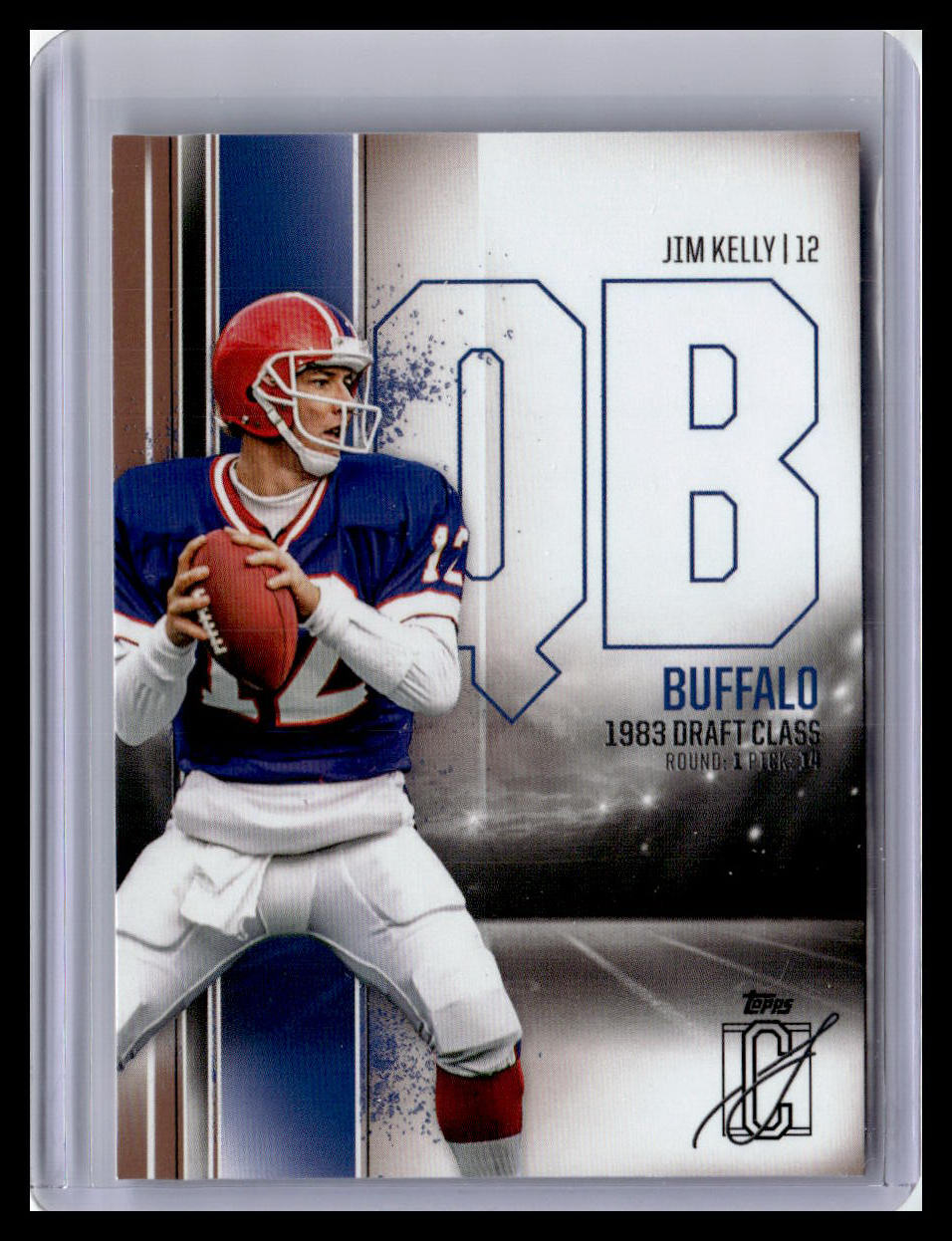 2024 Topps Signature Class #4 Jim Kelly Bronze