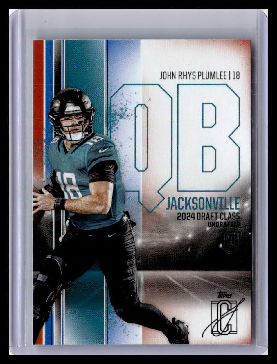 2024 Topps Signature Class #174 John Rhys Plumlee Bronze