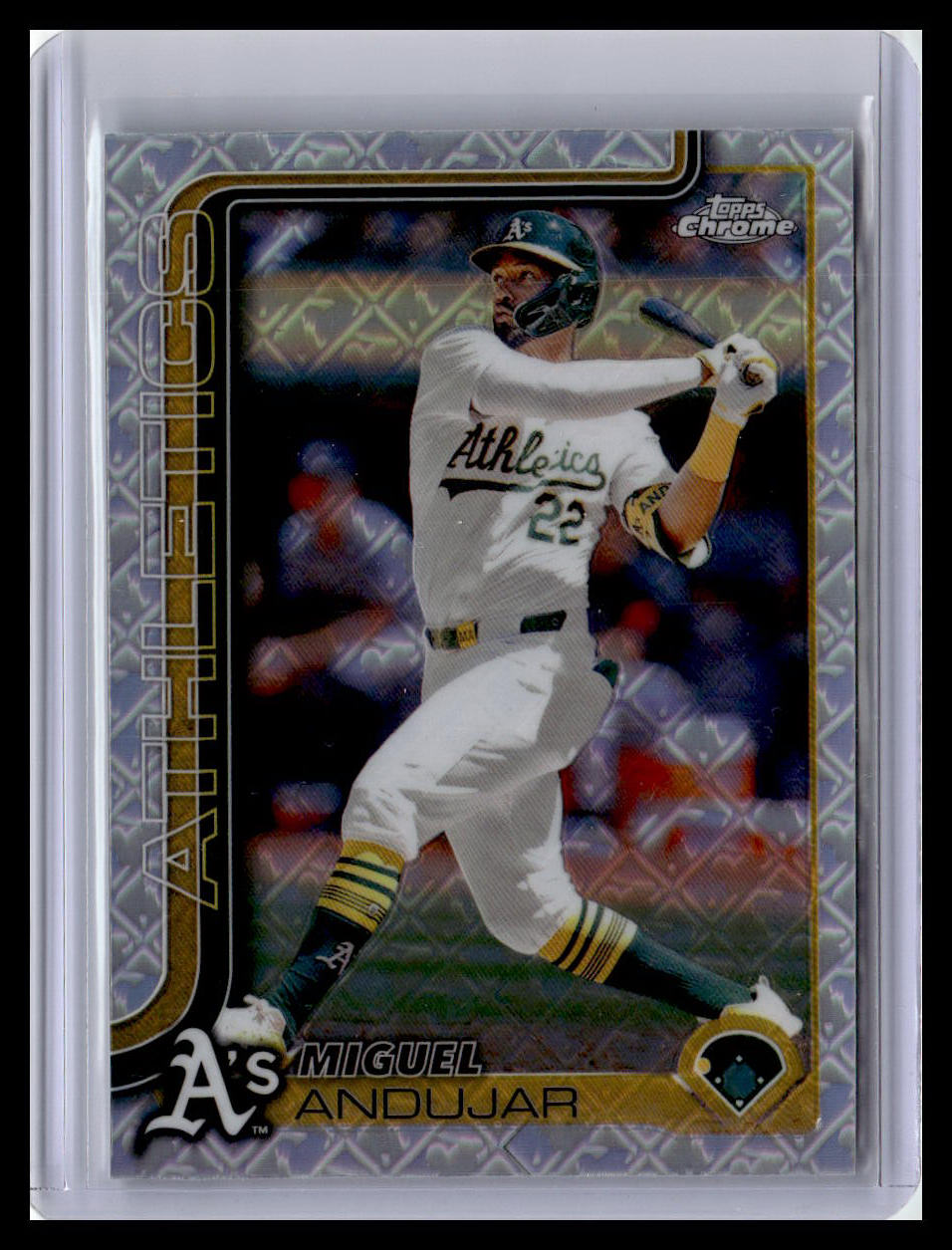 2025 Topps Chrome Logofractor Edition #45 Miguel Andujar