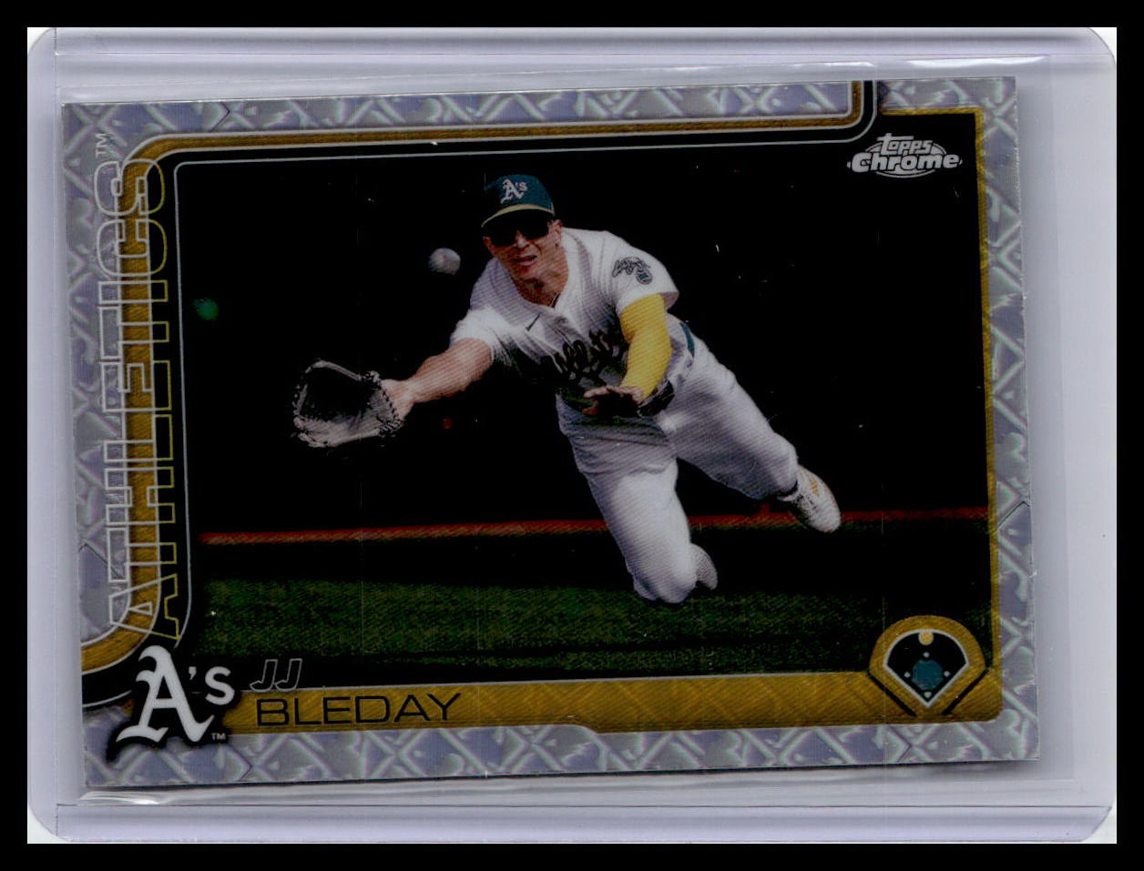 2025 Topps Chrome Logofractor Edition #183 JJ Bleday