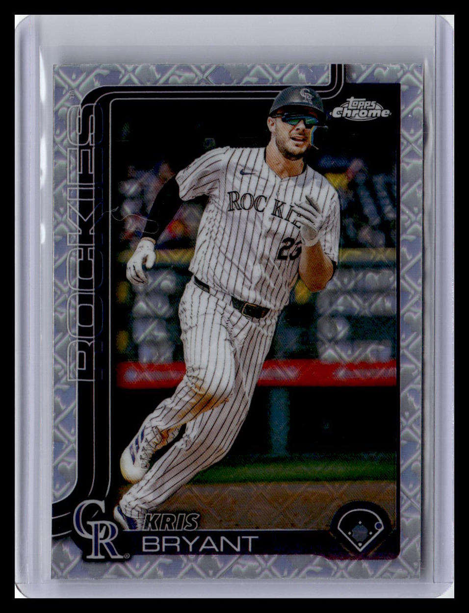 2025 Topps Chrome Logofractor Edition #248 Kris Bryant