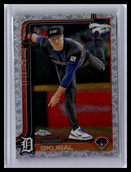 2025 Topps Chrome Logofractor Edition #258 Tarik Skubal