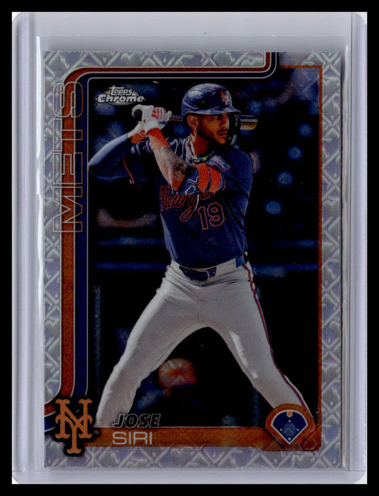 2025 Topps Chrome Logofractor Edition #195 Jose Siri