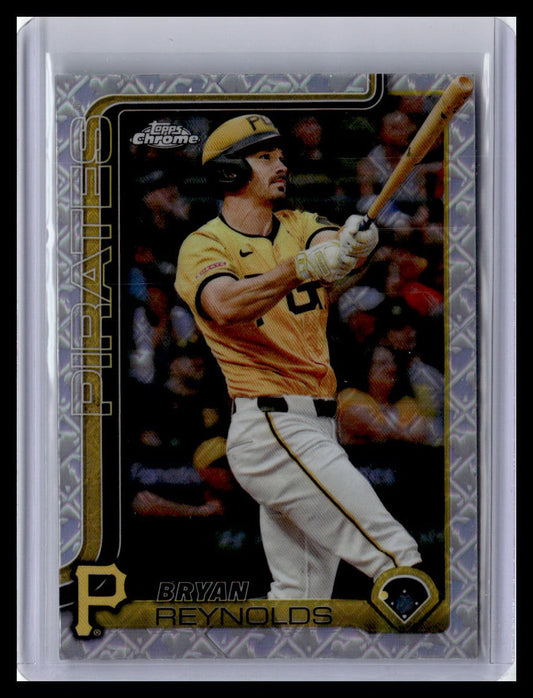 2025 Topps Chrome Logofractor Edition #9 Bryan Reynolds