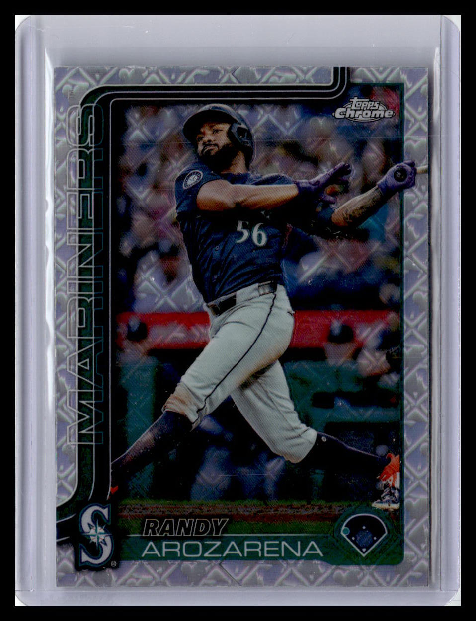 2025 Topps Chrome Logofractor Edition #164 Randy Arozarena
