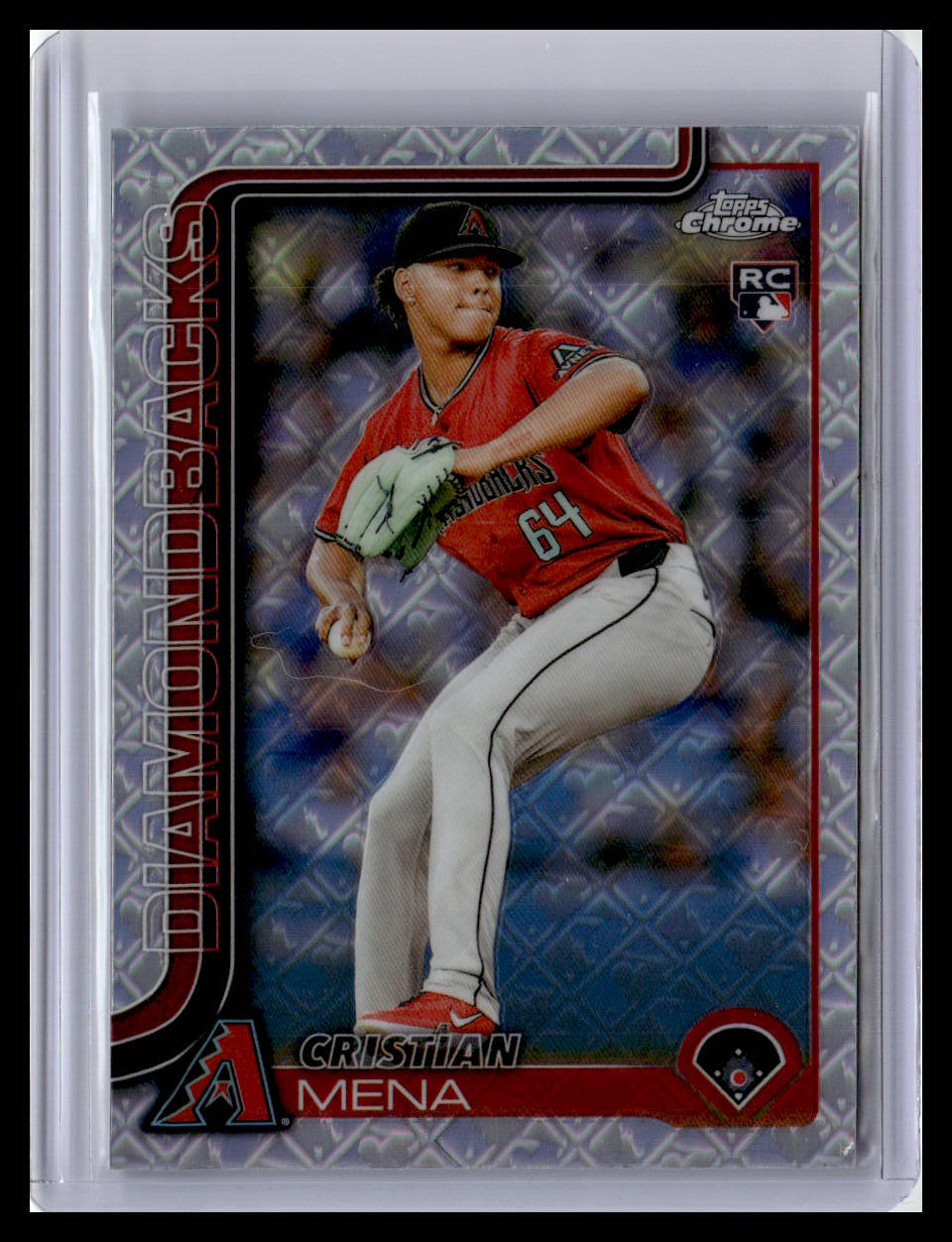 2025 Topps Chrome Logofractor Edition #102 Cristian Mena