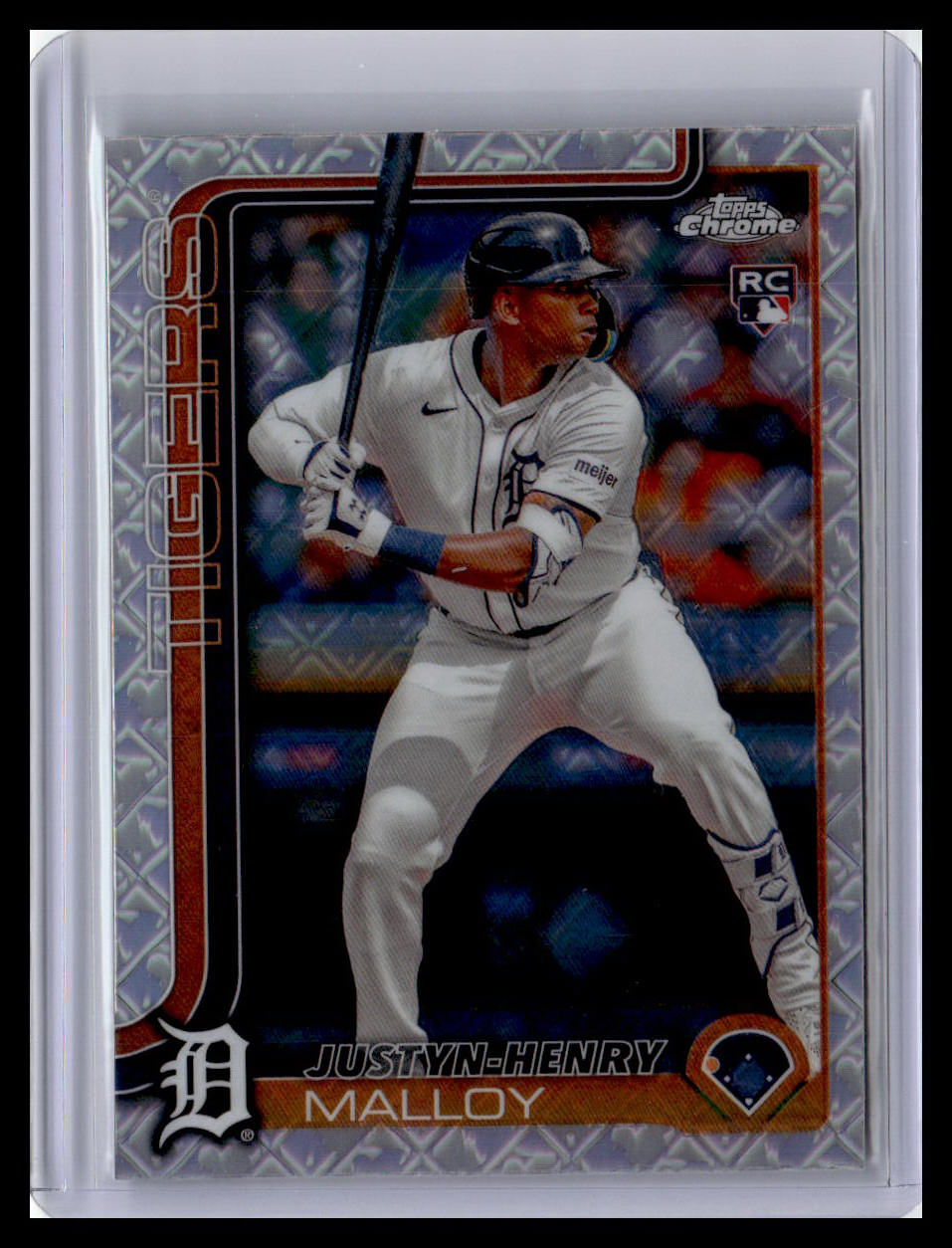 2025 Topps Chrome Logofractor Edition #224 Justyn-Henry Malloy