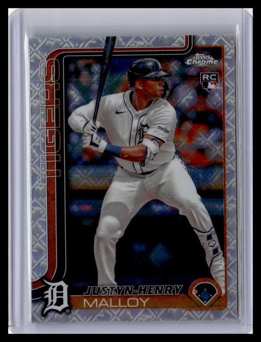 2025 Topps Chrome Logofractor Edition #224 Justyn-Henry Malloy