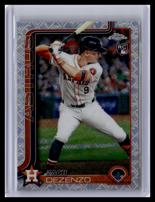 2025 Topps Chrome Logofractor Edition #294 Zach Dezenzo
