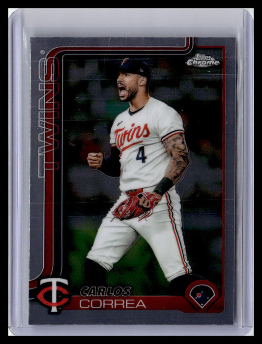 2025 Topps Chrome #204 Carlos Correa