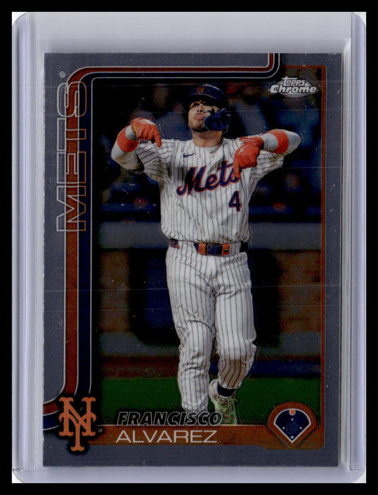 2025 Topps Chrome #207 Francisco Alvarez