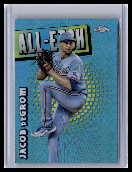 2025 Topps Chrome #CAE-5 Jacob deGrom Chrome All-Etch