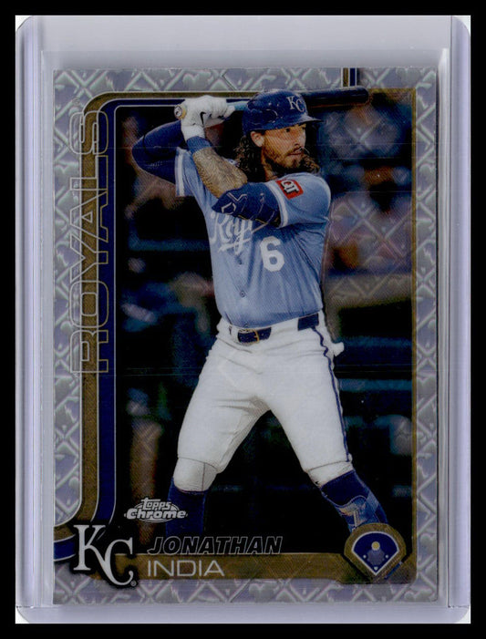 2025 Topps Chrome Logofractor Edition #209 Jonathan India