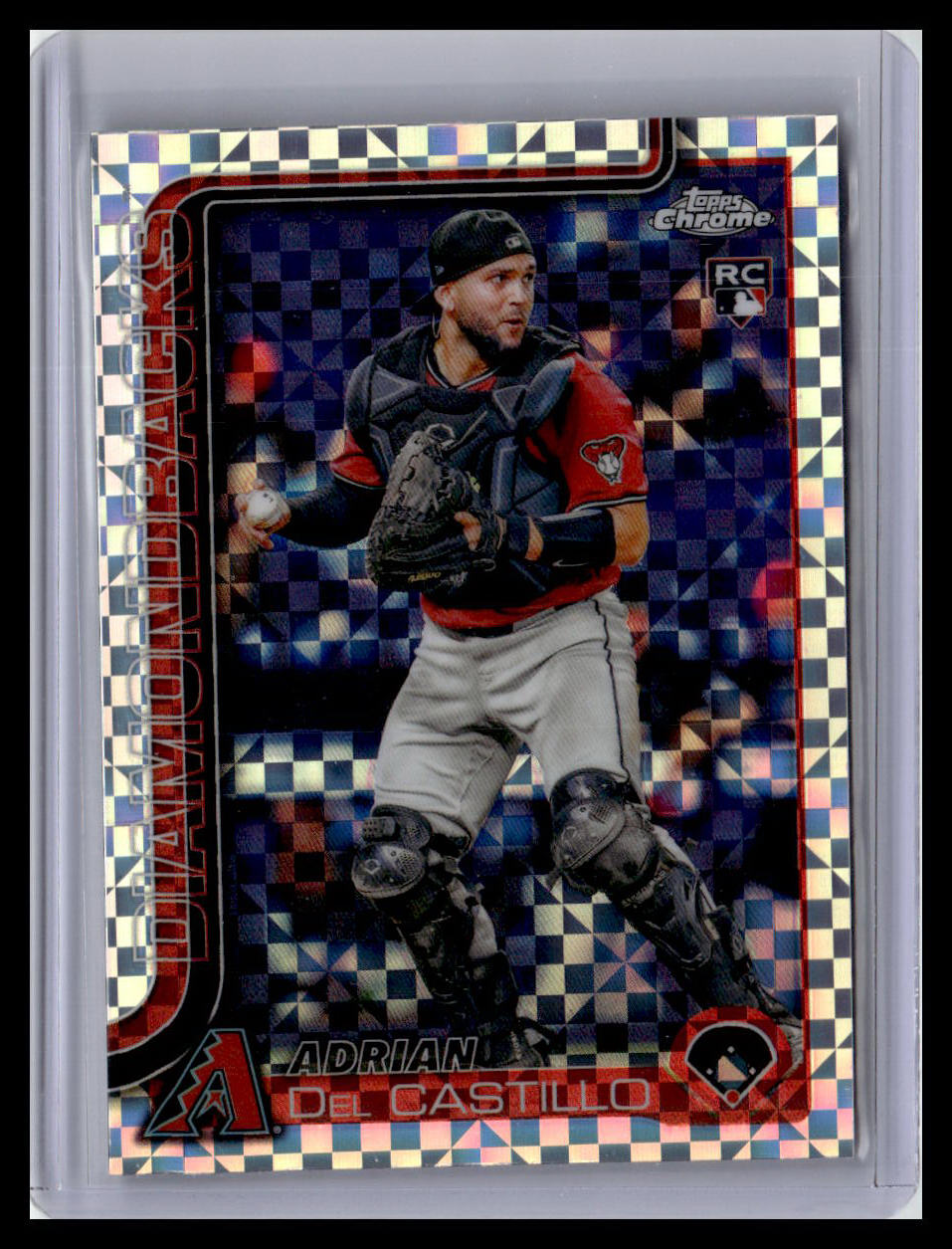 2025 Topps Chrome #240 Adrian Del Castillo X-Fractors