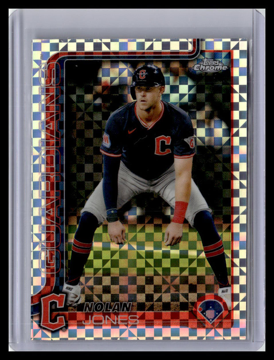 2025 Topps Chrome #32 Nolan Jones X-Fractors