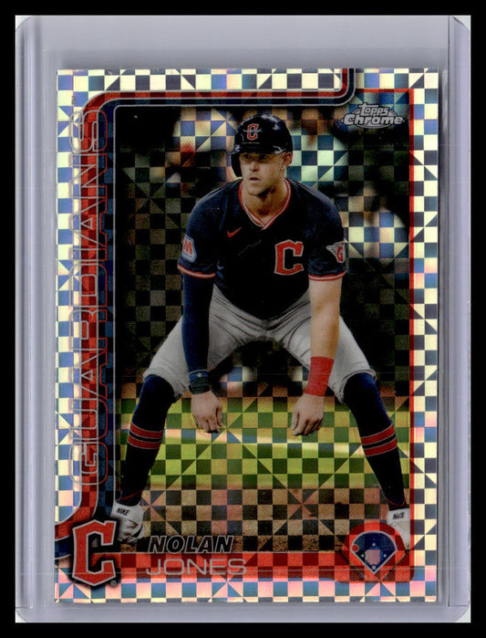 2025 Topps Chrome #32 Nolan Jones X-Fractors
