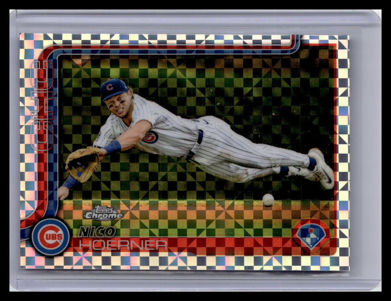 2025 Topps Chrome #107 Nico Hoerner X-Fractors