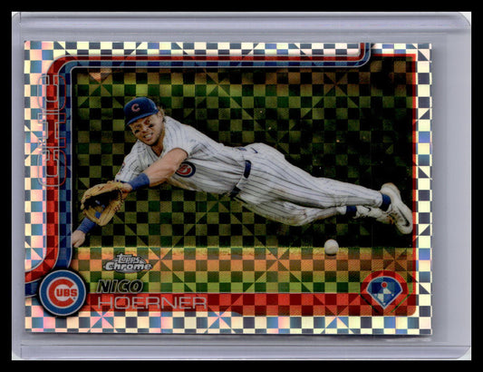 2025 Topps Chrome #107 Nico Hoerner X-Fractors