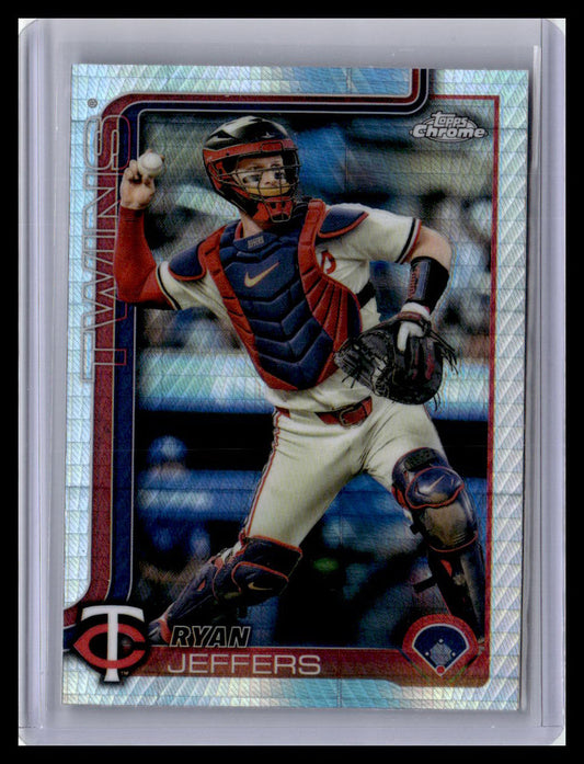 2025 Topps Chrome #65 Ryan Jeffers Prism Refractors
